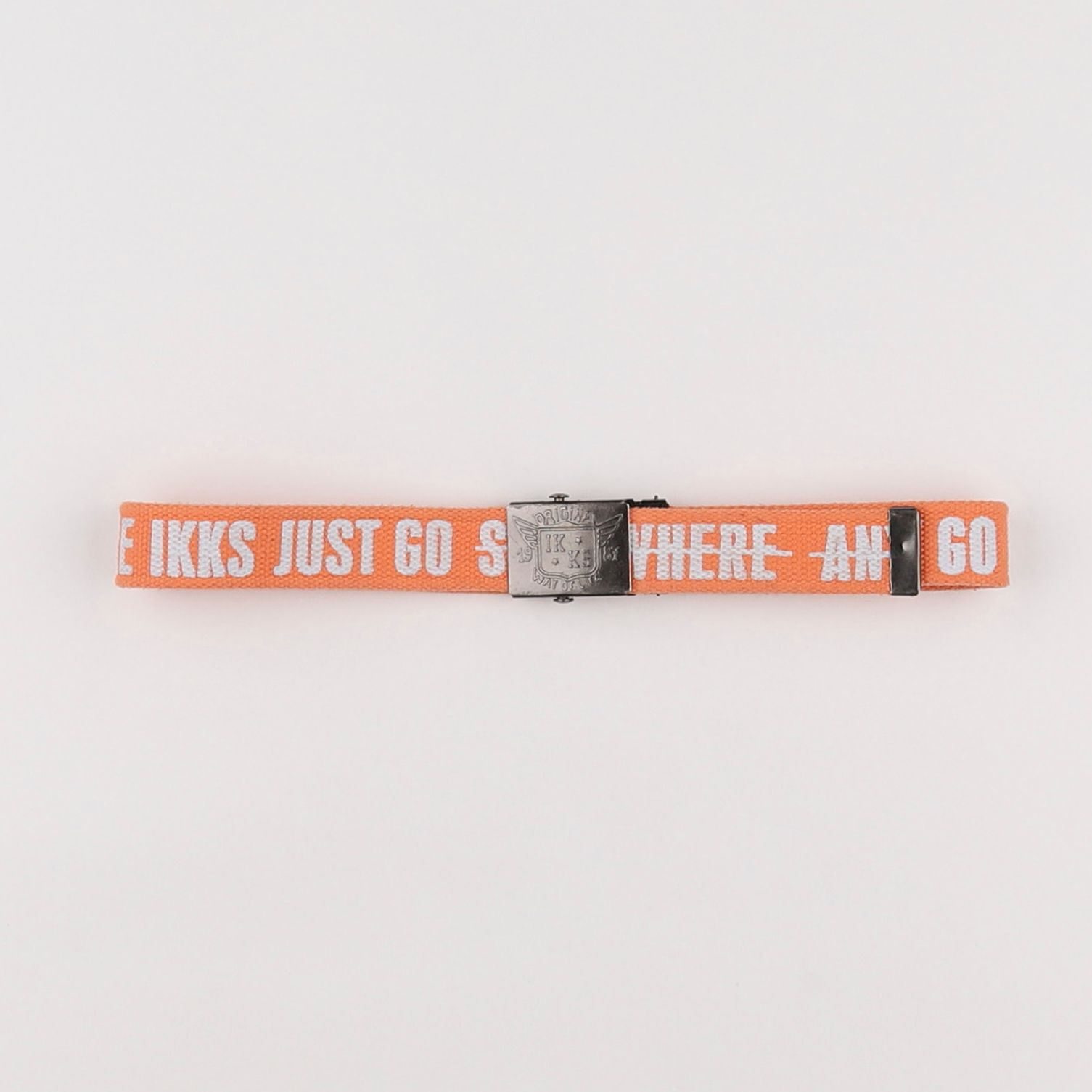 IKKS - ceinture orange - 10 ans